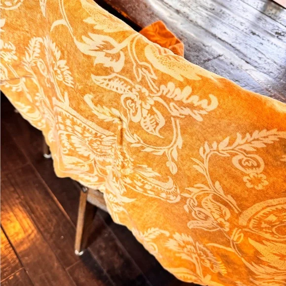 Pottery Barn Alessandro Honey Gold Curtains 50 x 96 - Picture 3 of 7